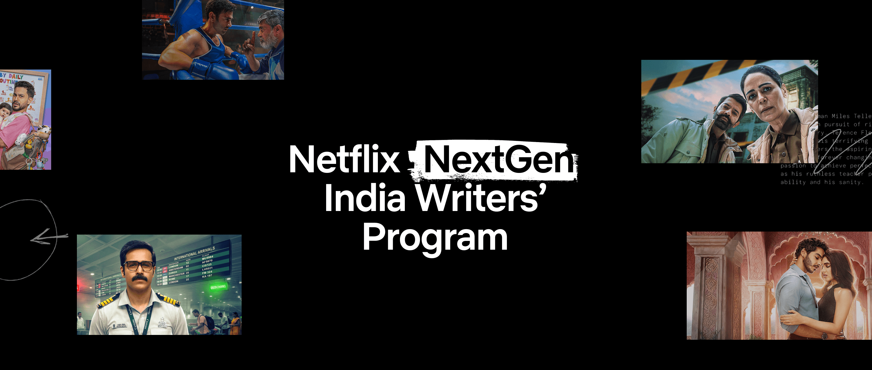 Netflix Launches NextGen India Writers' Program for Emerging Screenwriters